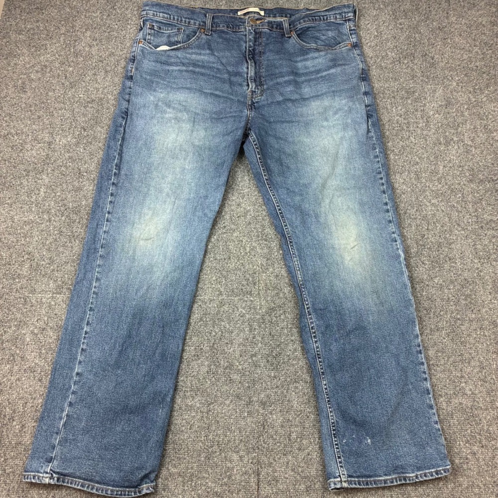 Signature by Levi Strauss Mens Size 40x30 Relaxed Fit Jeans Blue Medium Wash